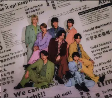 timelesz 일반ver Steal The Show/레시피