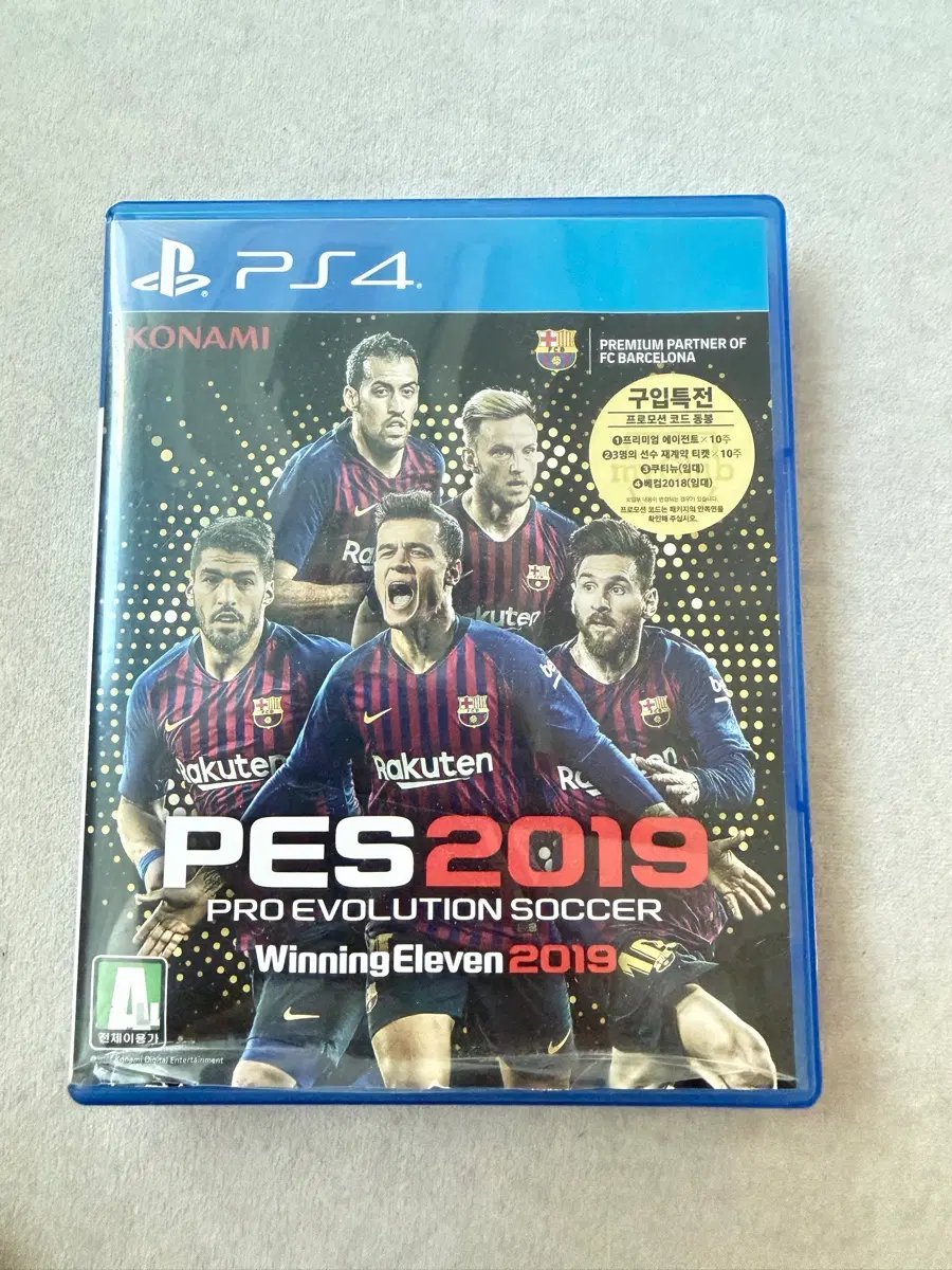플스4 pes2019 위닝19