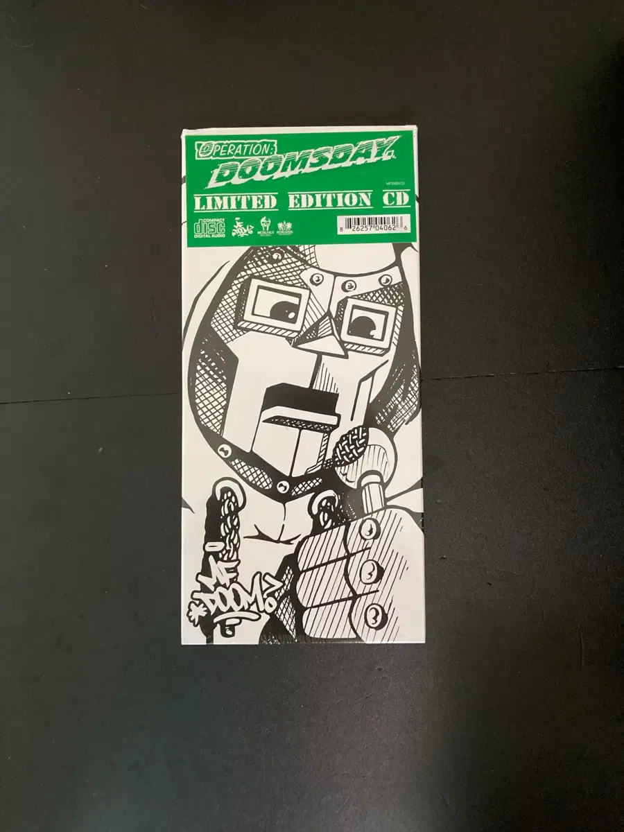 MF Doom-Operation: Doomsday 스케치에디션 롱박스CD