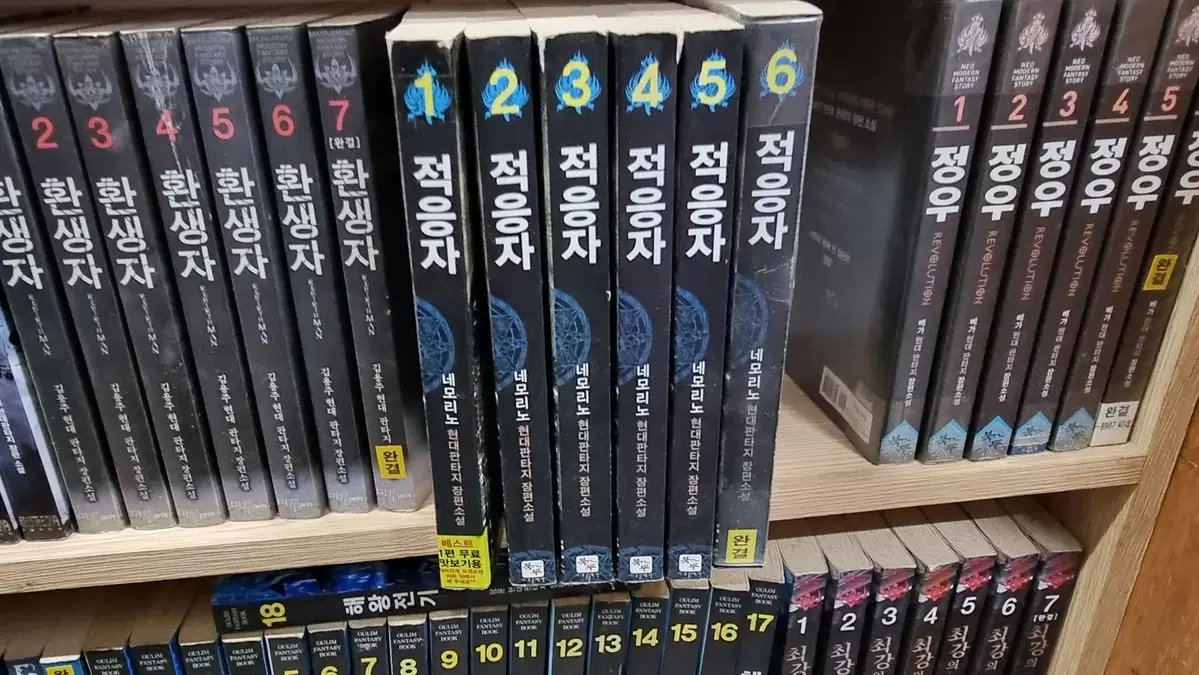 적응자 1-6 완 네모리노 현대 판타지 소설