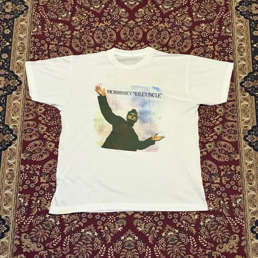 [XL] 91 Morrissey Kill Uncle 영국 투어 밴드티