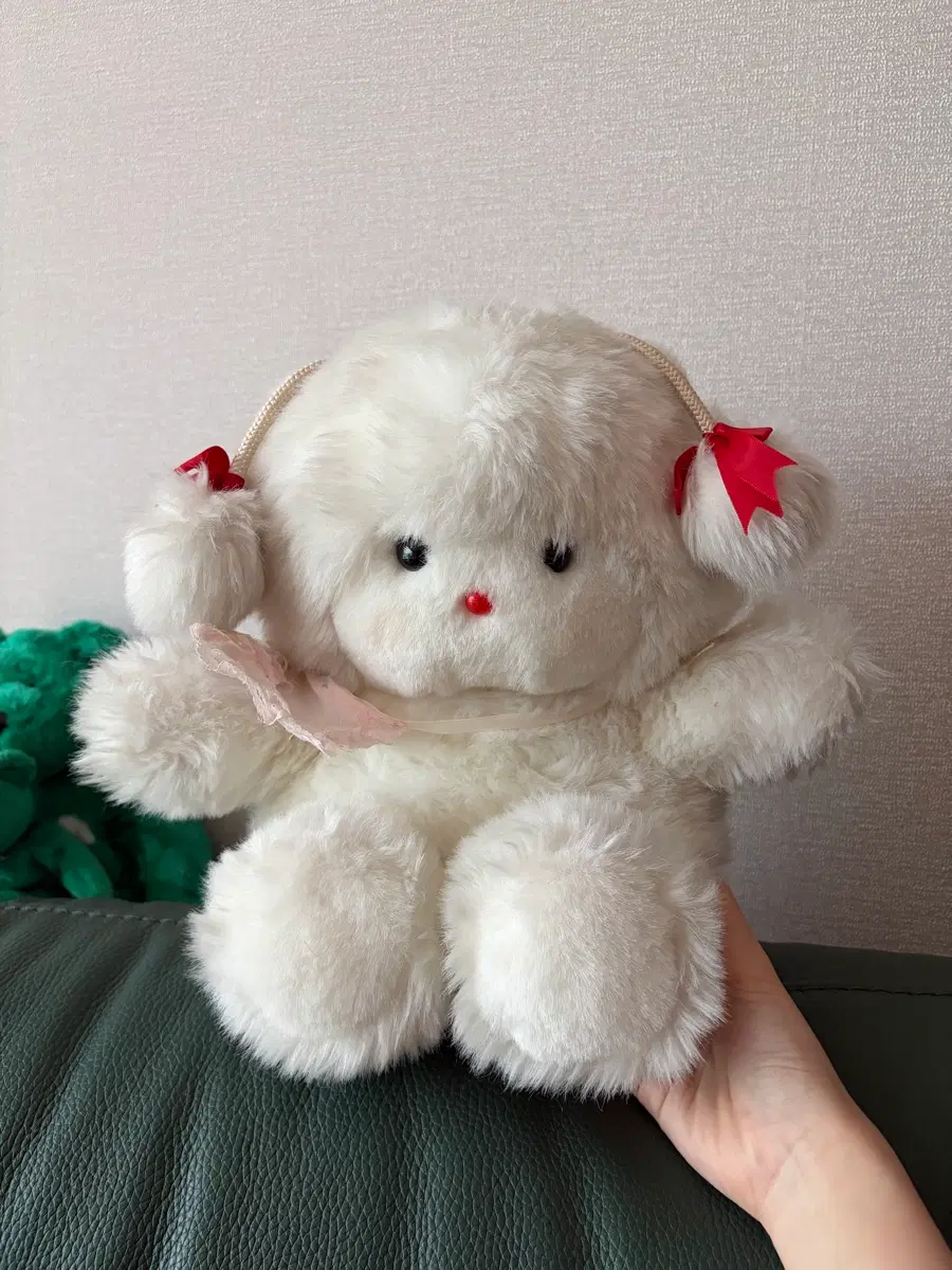 빈티지 양갈래 인형