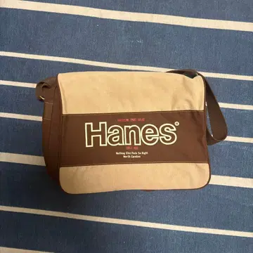 Hanes 숄더백 브라운 베이지