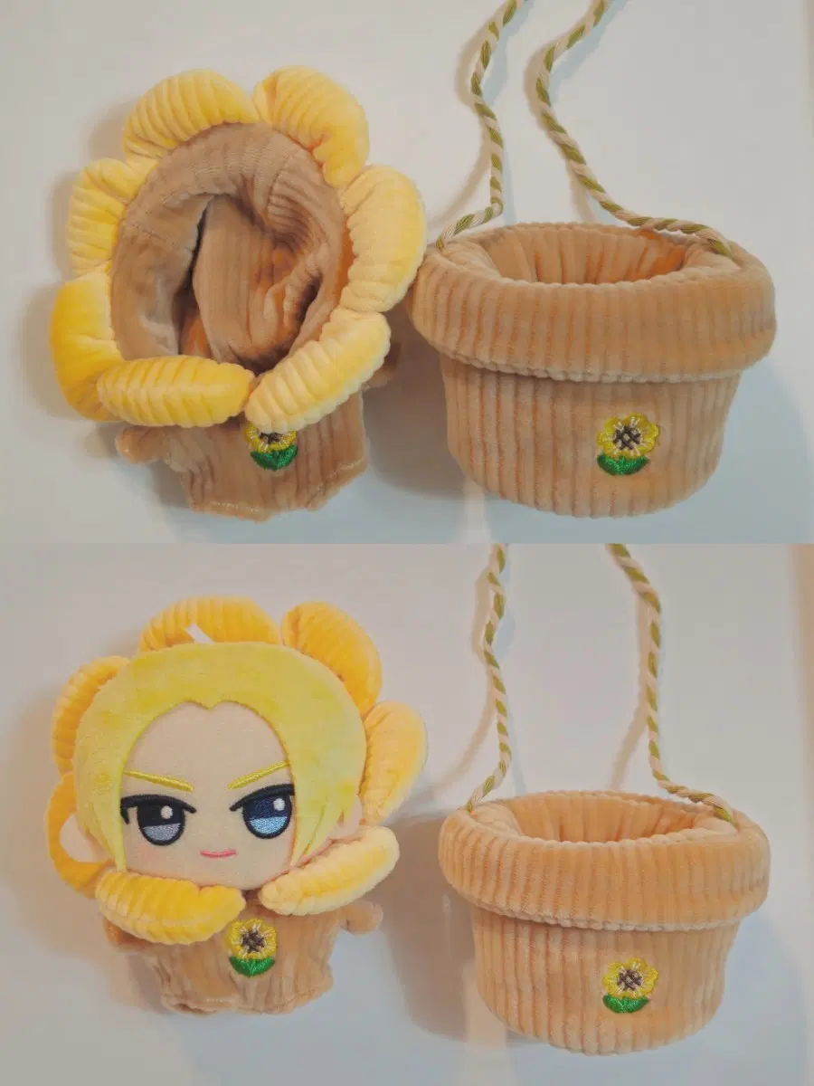 10cm 화분옷 삼둥이옷장 인형옷(4개 개별 판매)