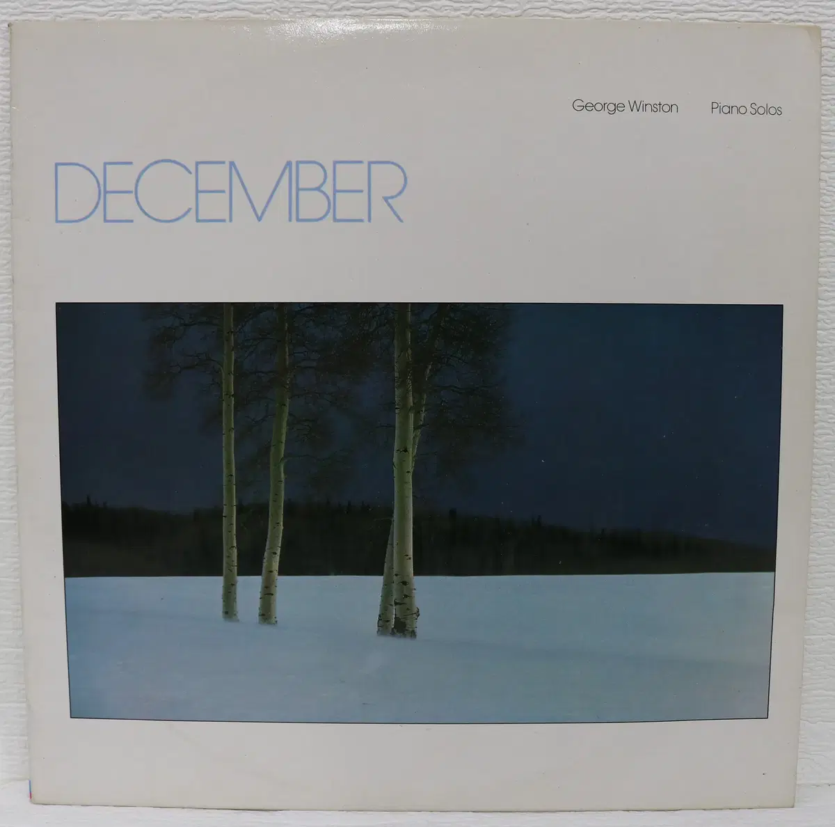 [NO.6227] GEORGE WINSTON (DECEMBER) LP음반