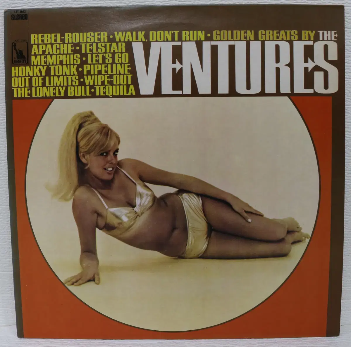 [NO.6228] VENTURES (GOLDEN GREATS BY THE VENTURES) LP음반