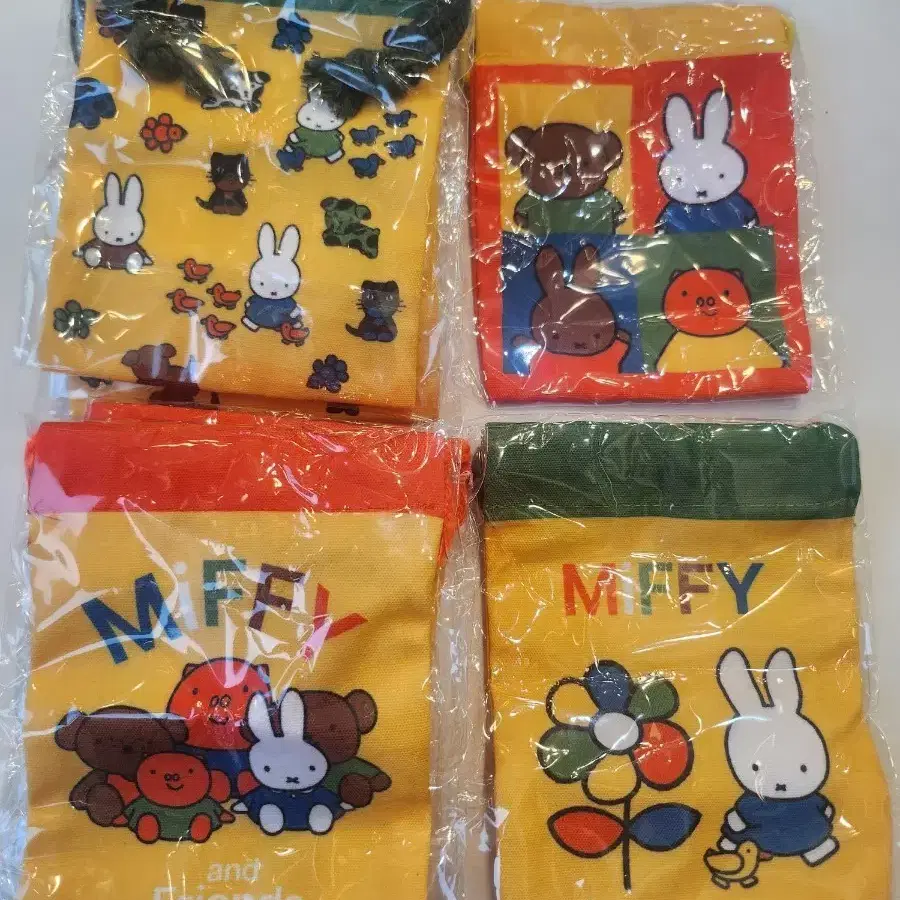 미피 파우치 4종 세트