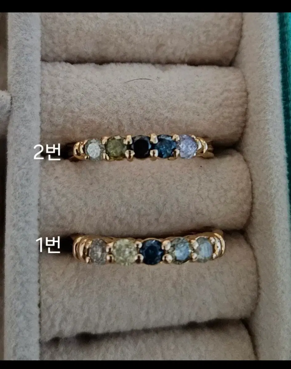 루첸리18k 1부다이아반지 12호