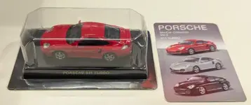 교쇼 1/64 포르쉐 미니카 컬렉션 3 911 TURBO (와인 레드)