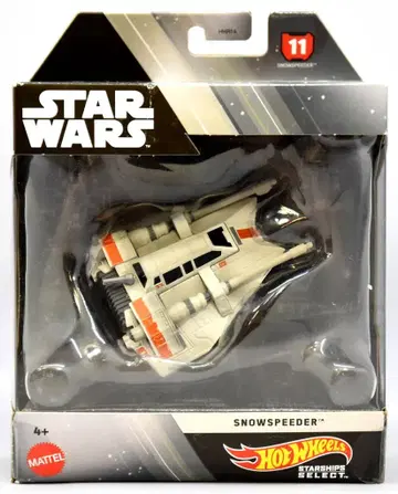MATTEL STARSHIP SELECT HOTWHEEL SNOW SPEEDER