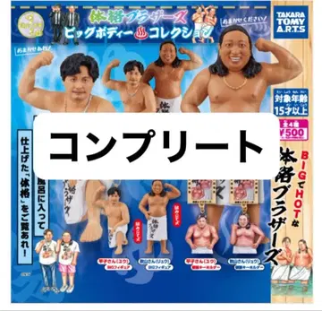 체격 브라더스 빅 바디 컬렉션 키링 전 4종 컴프 가챠