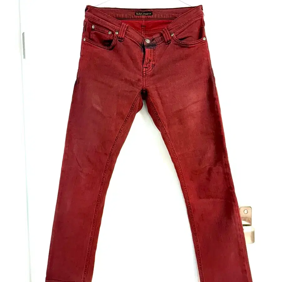 누디진 레드TIGHT LONG JOHN 31/32