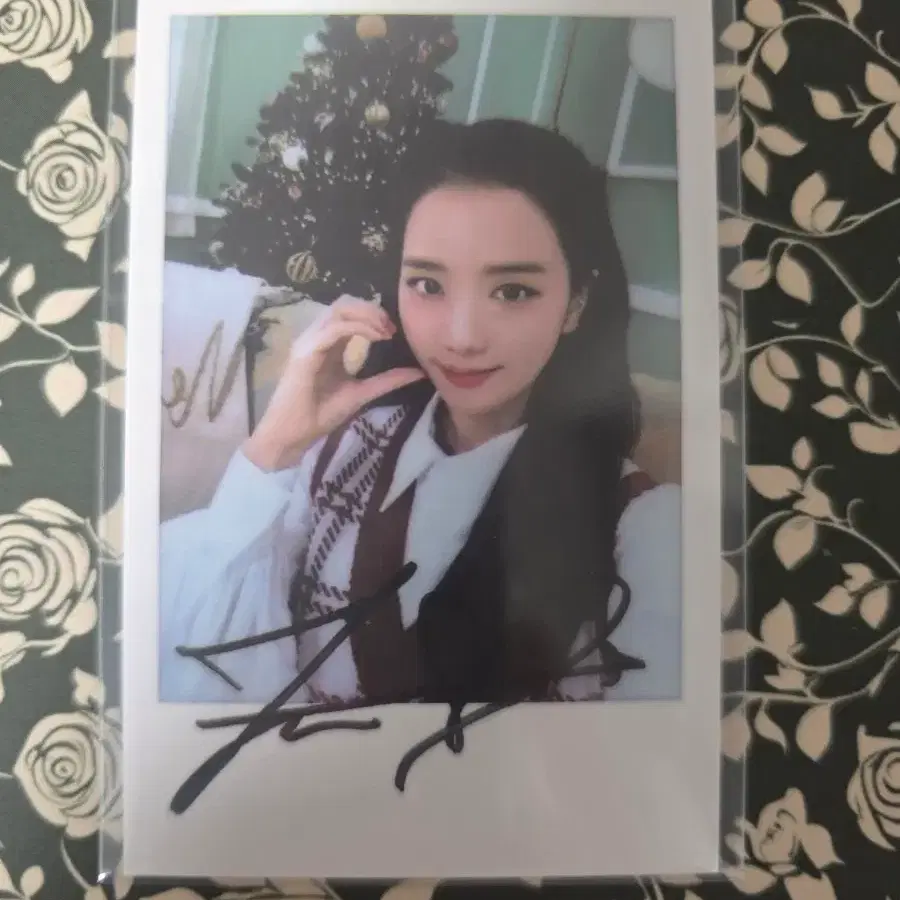 블랙핑크 블핑 포토카드 포카 BPTG 크리스마스 지수 jisoo 특전