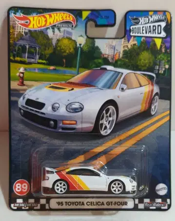 MATTEL HOTWHEELS BOULEVARD '95 TOYOTA CERICA GT-FOUR 89