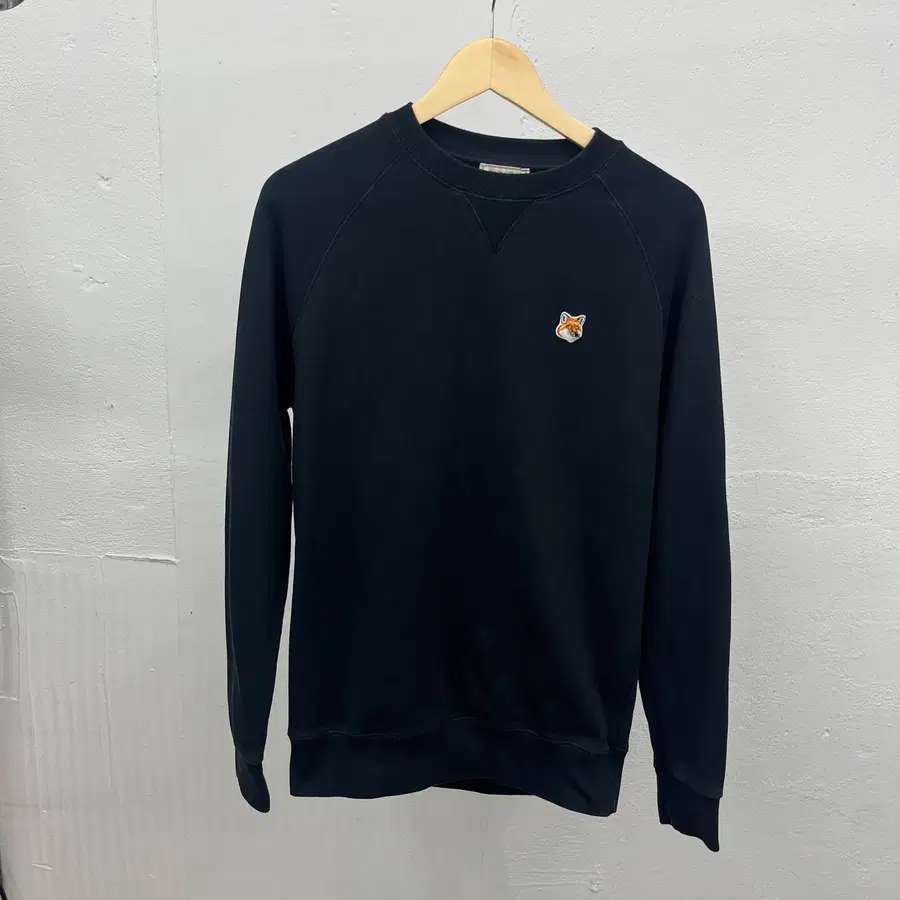 [S] MAISON KITSUNE FOX HEAD SWEATSHIRT
