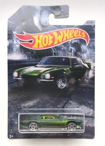 MATTEL HOTWHEELS AMERICAN STEEL GJW73 '70 CAMARO 그린 9/10
