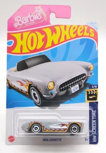 MATTEL HOTWHEELS HW SCREEN TIME 3/10 HTB37 1956 CORVETTE/그레이 29/250