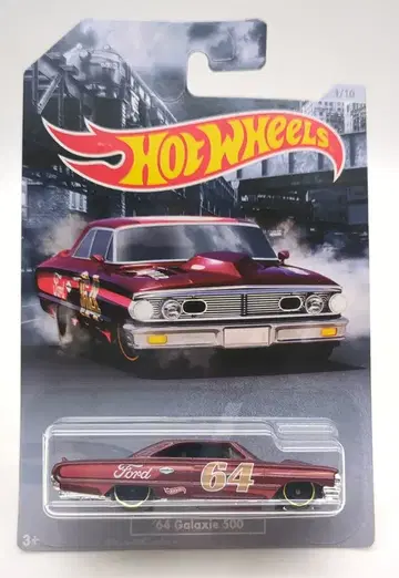 MATTEL HOTWHEELS American Steel GJW65 '64 GALAXIE 500 1/10