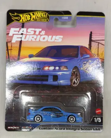 MATTEL HOTWHEELS PREMIUM HNW46 Custom Acura Integra Sedan GSR 1/5