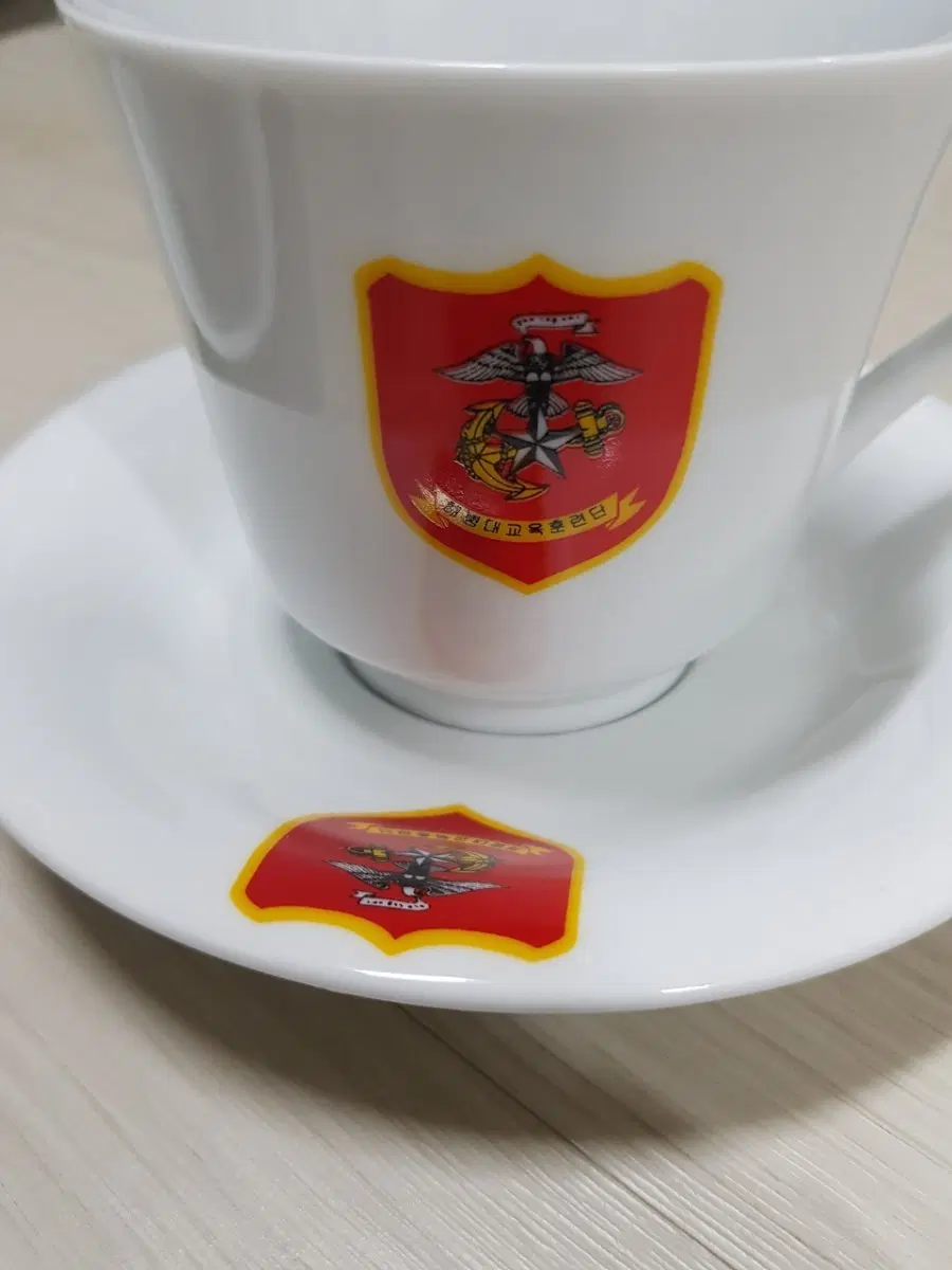 해병대 교육훈련단 컵앤소서2세트