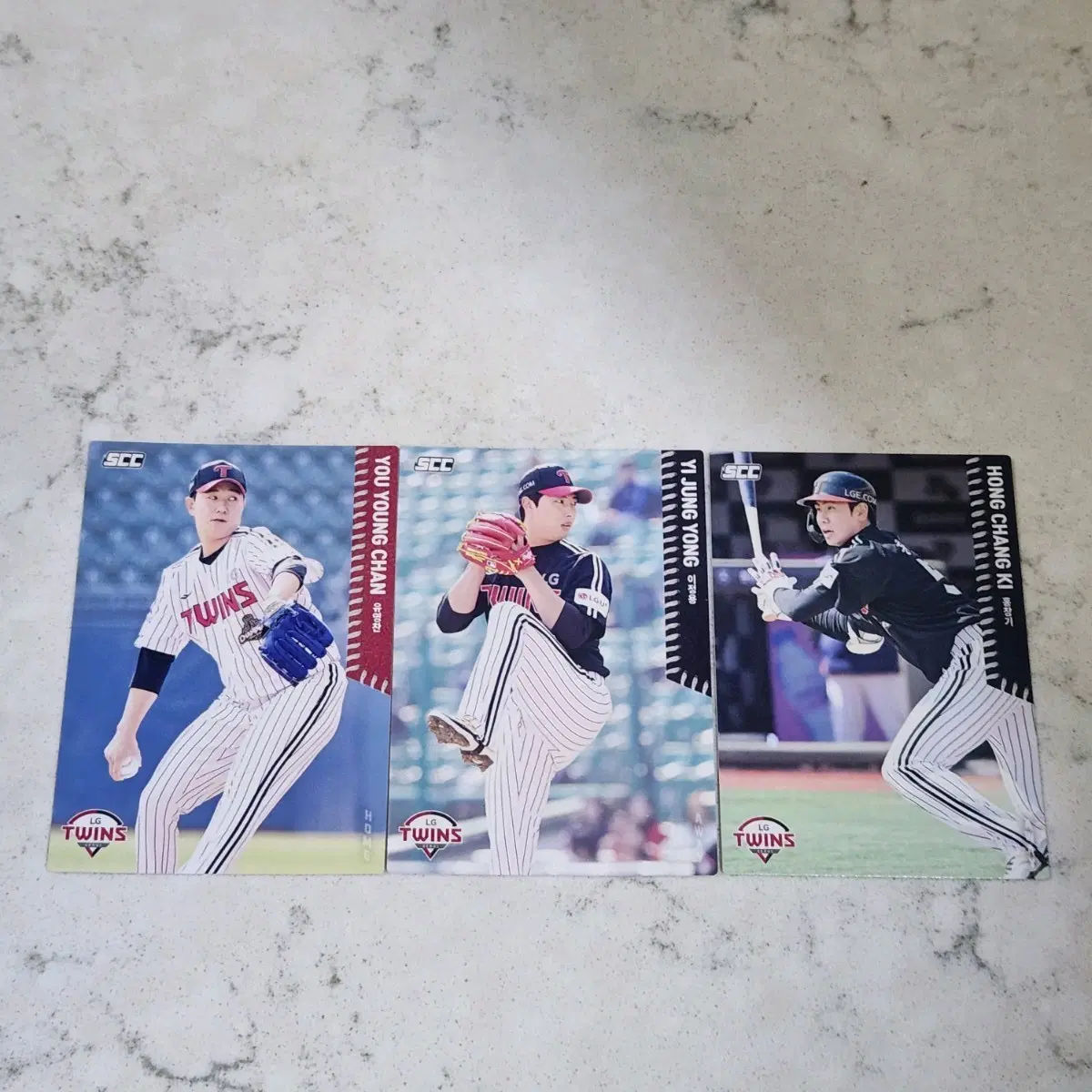 2026 kbo LG 트윈스 카드 홍창기 이정용 유영찬 노멀 알괄