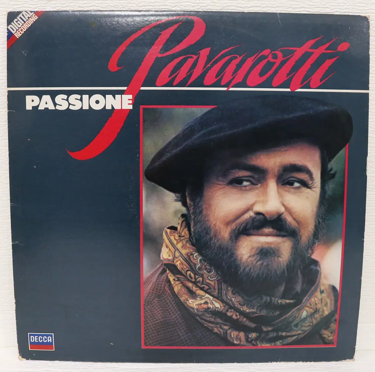 [NO.6241] PAVAROTTI (PASSIONE) 파바로티의 나폴리 애창곡-볼로냐 시립극장 오케스트라 LP