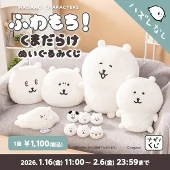 미개봉 새상품)나가노 농담곰 쿠지 b상,d상 녹담곰 팝니다!