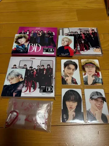 ATEEZ BAD (Japanese ver) CD 세트 트레이딩 카드 포함