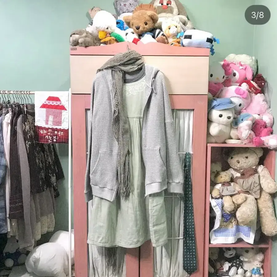 카모메산장 코디세트 빈티지 모리걸 모리노가토 카메빈티지 코코모리