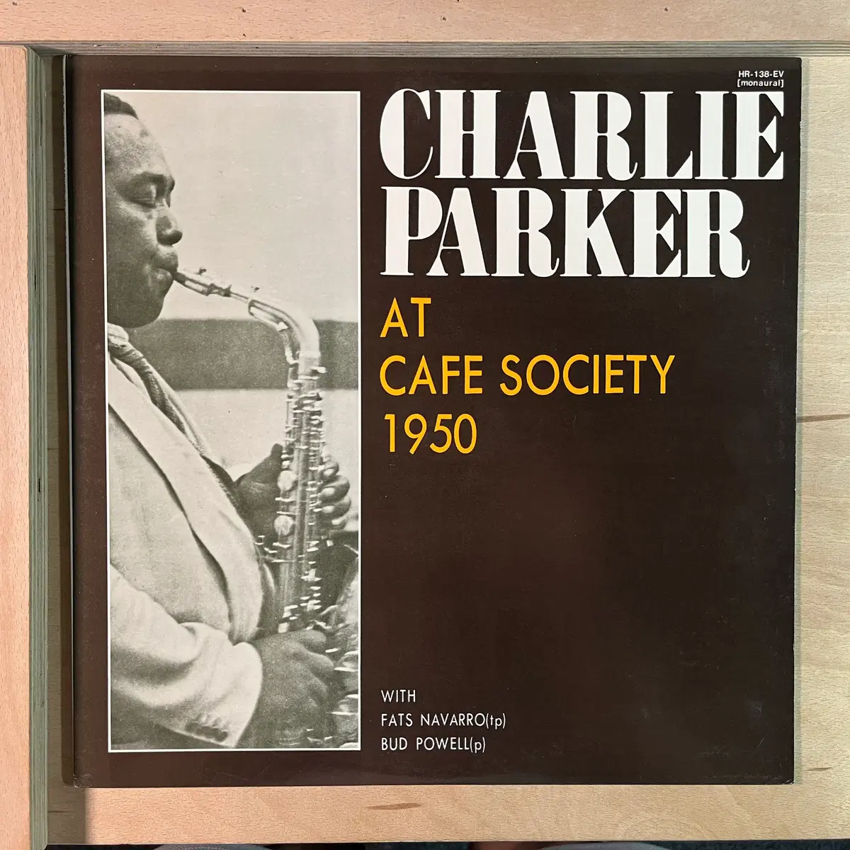 Charlie Parker At The Cafe Society 1950 일본 1973년 LP