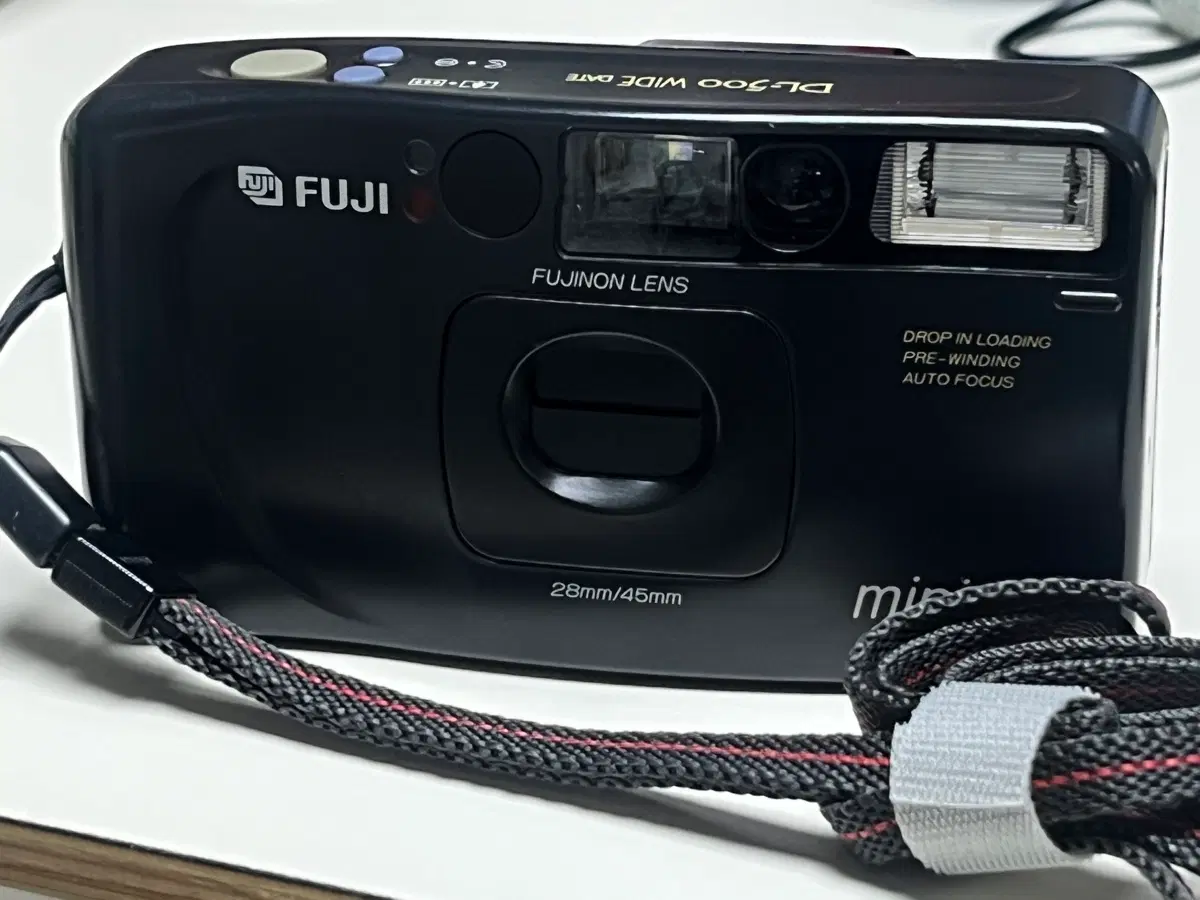 자동 필름 카메라Fuji DL-500 Wide Mini Date 28/45mm