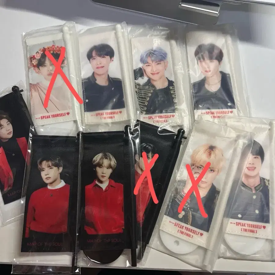 방탄 미니플래그 개당 3,000원 럽셀콘 스픽콘파이널 맵솔콘