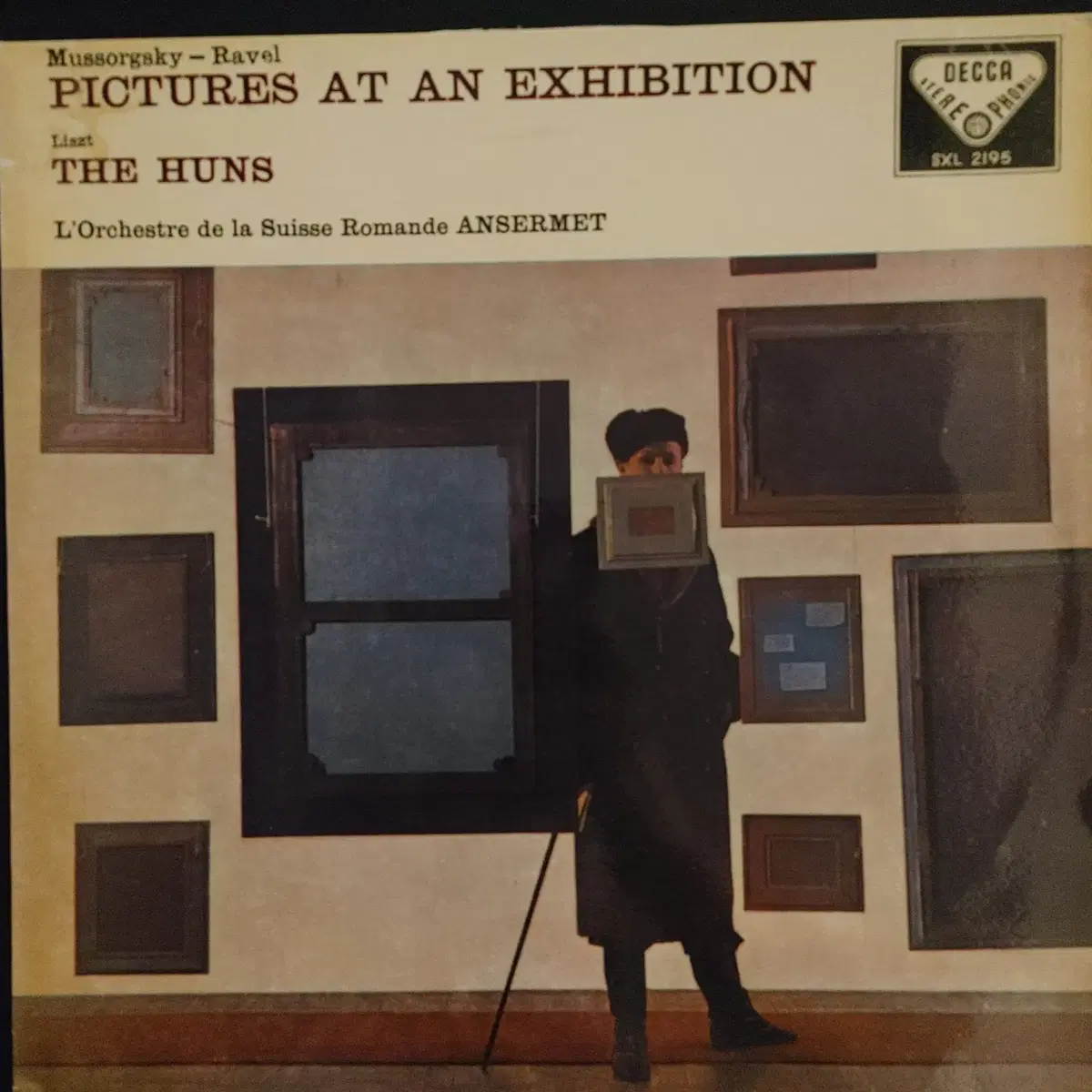 ORIGINAL DECCA LP - ANSERMET/MUSSORGSKY
