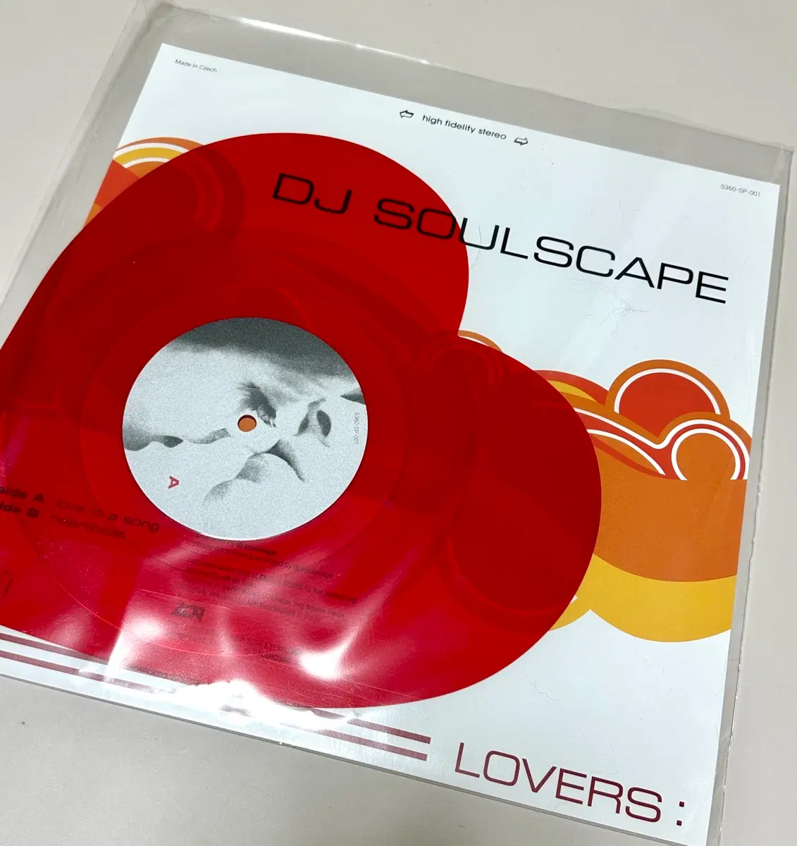 DJ Soulscape 팝업 한정 Lovers 10인치 레드 LP