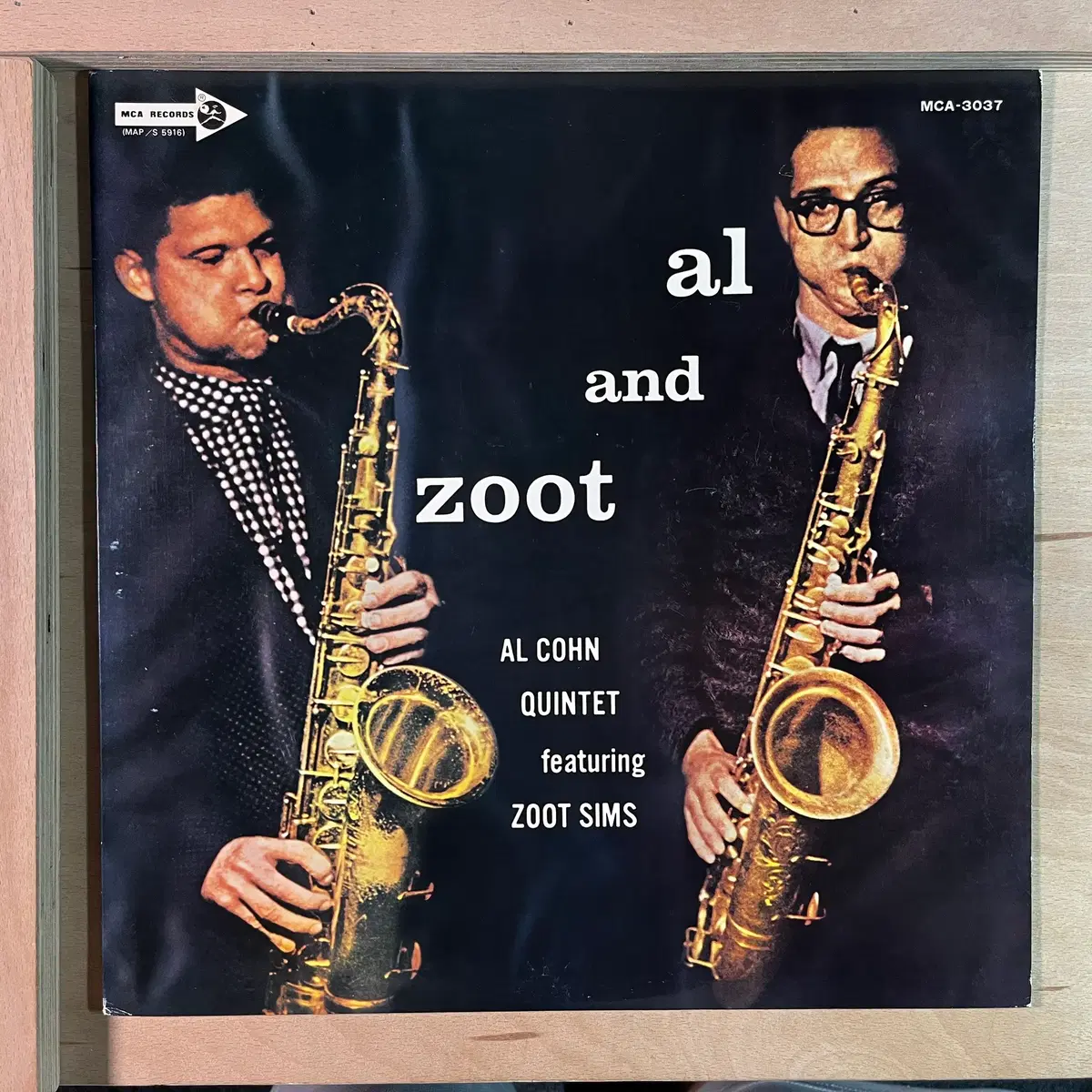 Al Cohn Quintet Featuring Zoot Sims Al And Zoot 일본 LP