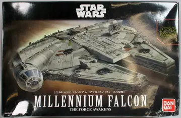 반다이 PLASTIC MODEL KIT 밀레니엄 팔콘 (포스의 각성) 1/144