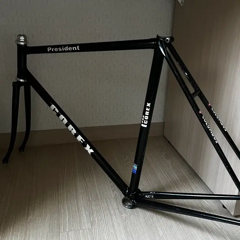 코렉스 프레지던트 경륜 픽시 프레임 희귀차대