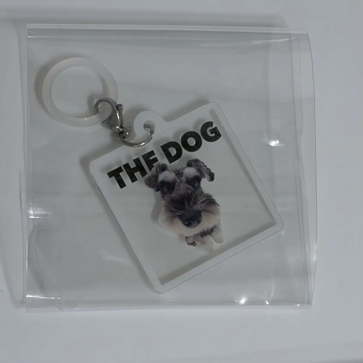 THE DOG 더 독 슈나우저 강아지 메지루시 키링
