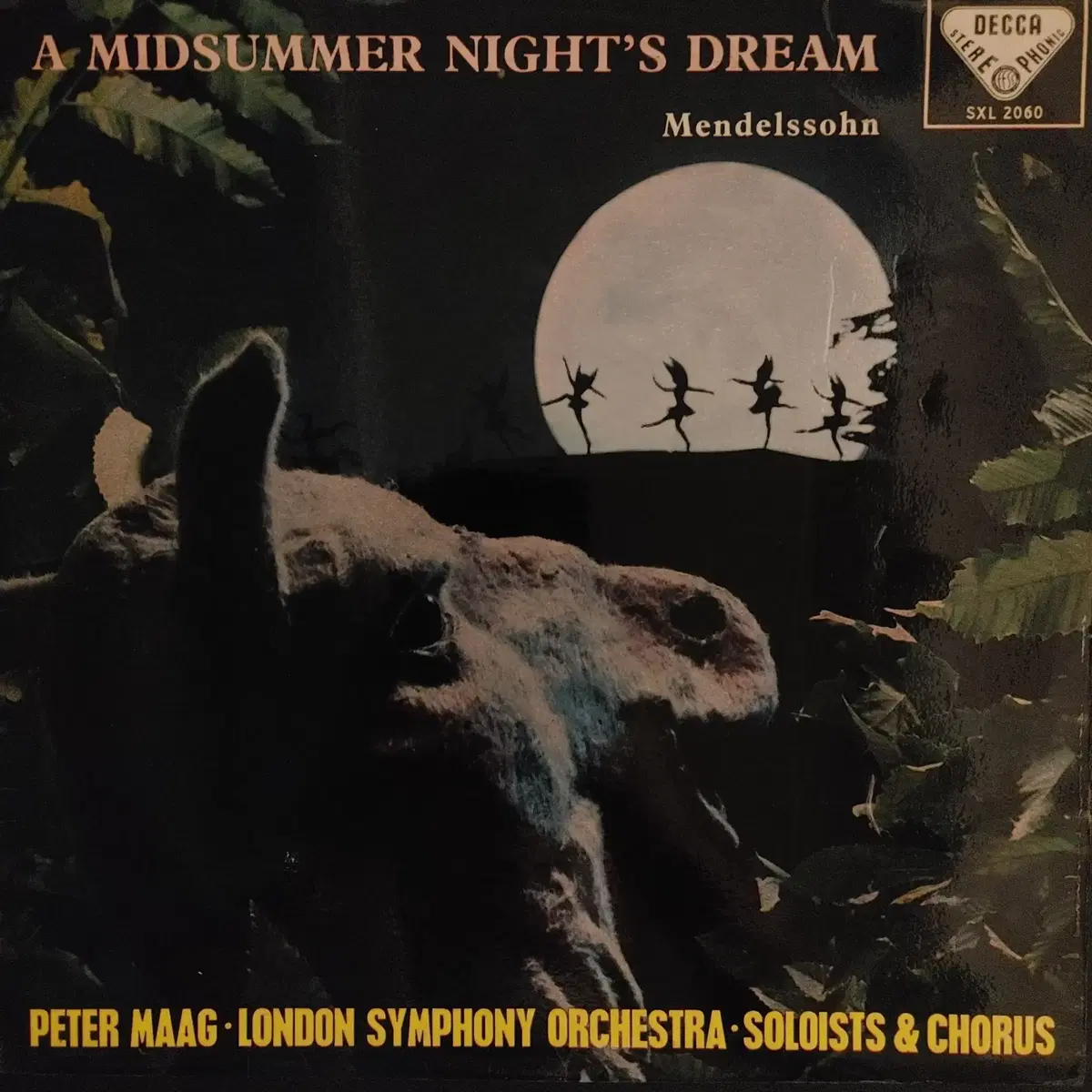 ORIGINAL DECCA LP - PETER MAAG/MENDELSSOHN