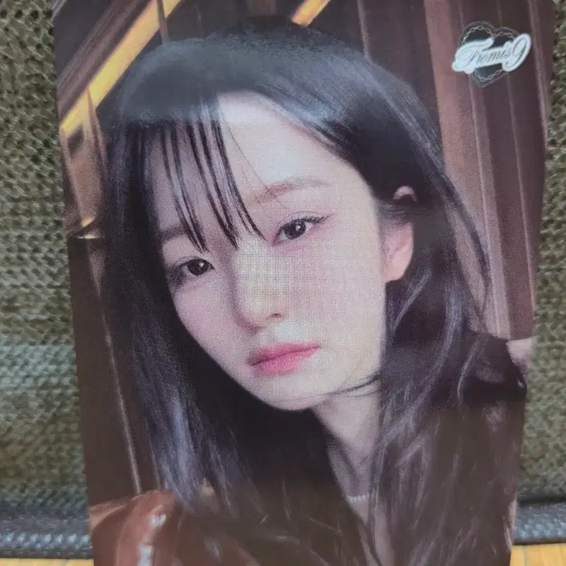 프로미스나인 백지헌 테레카 99한정 셀피 카드