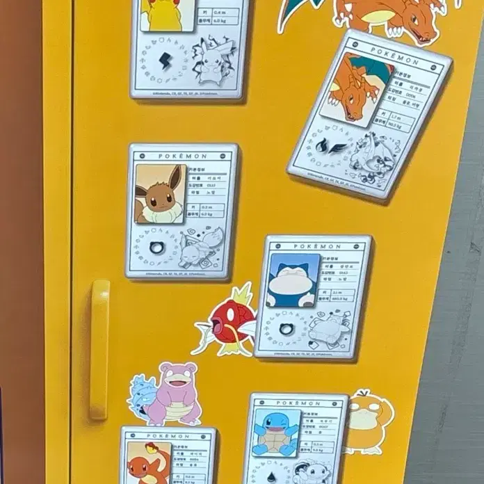 롯데리아 포켓몬 마그넷 꼬부기