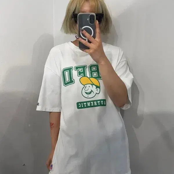 L 이벳필드 EBFD 베츠 반팔 티셔츠 그린