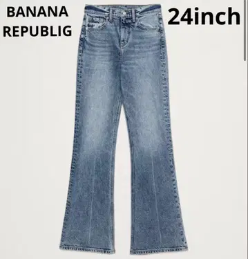 BANANA REPUBLIG 하이라이즈 슬림 부츠컷 청바지 24