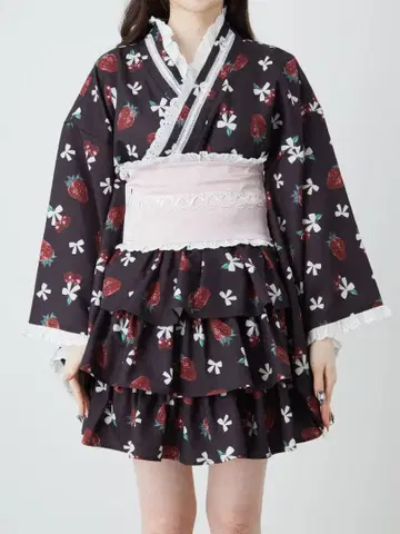 cherry berry princess 유카타 원피스 Ank Rouge