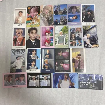 SEVENTEEN 한국 작가 돔송 트레이딩 카드 스티커 승관 46개