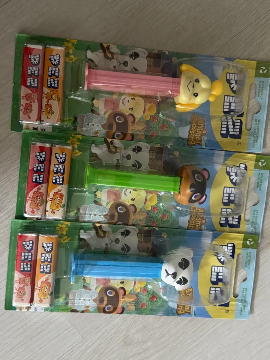 모동숲 동물의숲 페즈 세트