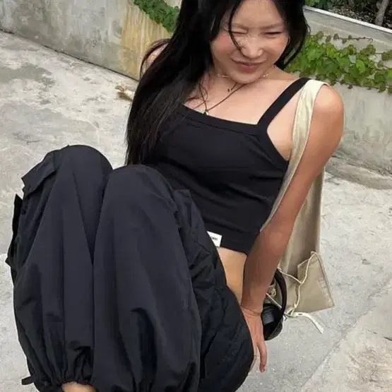 글로니 g classic 크롭 나시