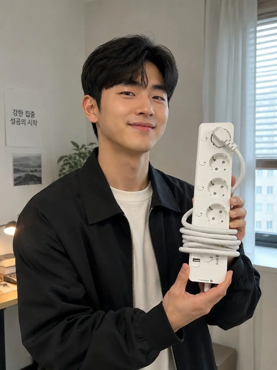 LG 멀티탭 (4구 + USB 2포트) 판매합니다!