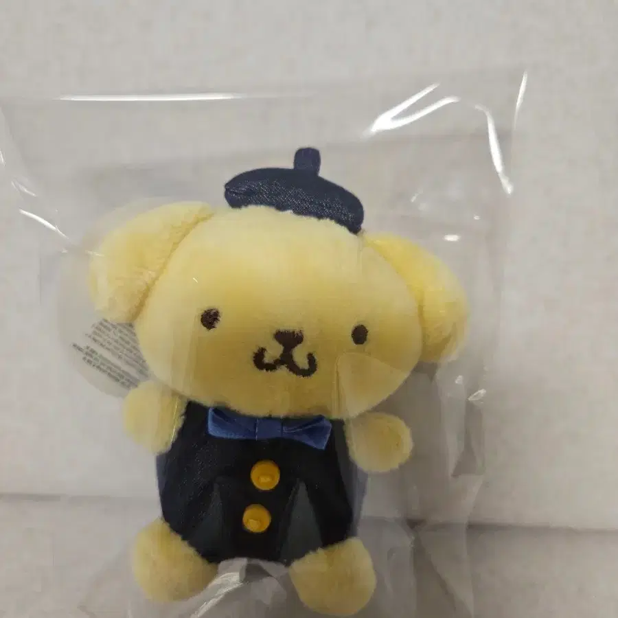 산리오 폼폼푸린인형키링 데님폼폼푸린