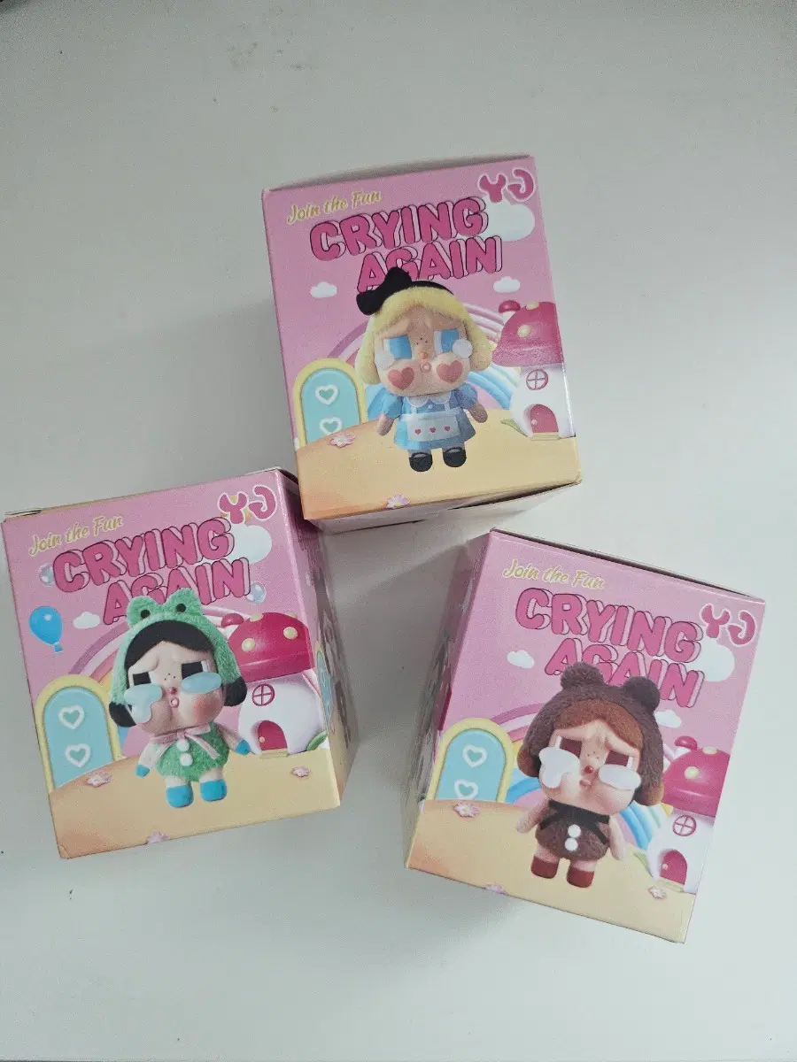[새상품, 미개봉] 7cm 크라잉베이비 크라잉어게인 피규어 (랜덤)